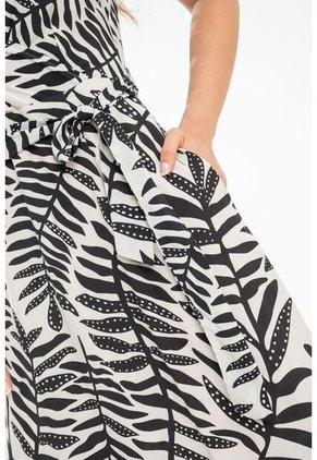 Vestido Largo Darrius Negro Ragged Pf31511465