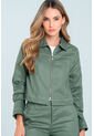 Chaqueta Pespuntes Verde Ragged Pf21130021 de Ragged