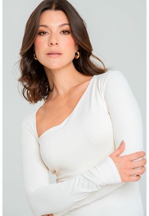 Body Enne Blanco Ragged Pf13100049