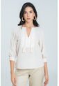 Blusa Monaco Beige Ragged Pf11113041 de Ragged