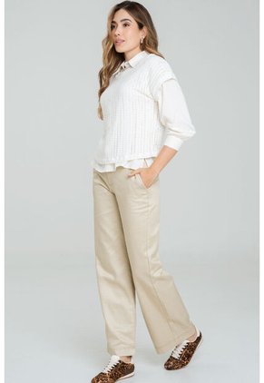 Blusa Tejida Inawly Blanco Ragged Pf11113031