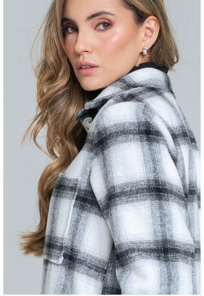 Camisa Leñadora Gris Ragged Pf11113061