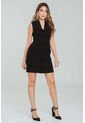 Vestido Corto Niccola Negro Ragged Pf11511419 de Ragged
