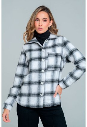 Camisa Leñadora Gris Ragged Pf11113061