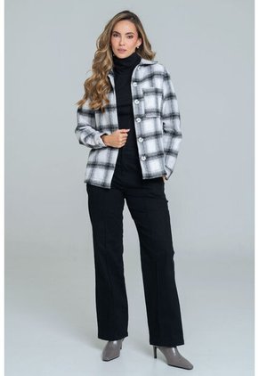 Camisa Leñadora Gris Ragged Pf11113061