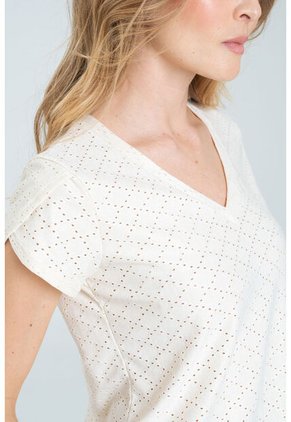 Camiseta Gold Blanco Ragged Pf11121171