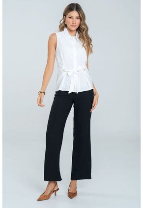 Camisa Champagne Blanco Ragged Pf12110855