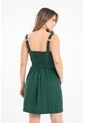 Vestido Corto Resort Verde Ragged Pf31511469 de Ragged