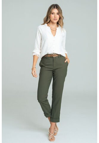 Pantalon Malibu Verde Ragged Pf11310928 Ragged