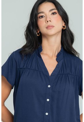 Blusa Belice Azul Ragged Pf11113124
