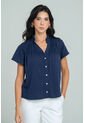 Blusa Belice Azul Ragged Pf11113124 de Ragged