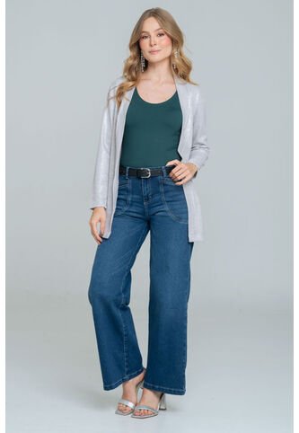 Cardigan Shine Plateado Ragged Pf11160153 Ragged