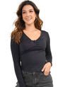 Blusa Sahara Negro Ragged Pf13120694 de Ragged
