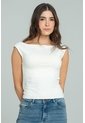 Top Camelia Blanco Ragged Pf13120863 de Ragged