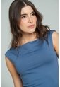 Top Camelia Azul Ragged Pf13120863 de Ragged