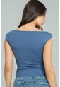 Top Camelia Azul Ragged Pf13120863 de Ragged