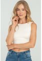 Crop Top Label Blanco Ragged Pf13120823 de Ragged