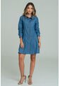 Vestido Austin Azul Ragged Pf21510022 de Ragged