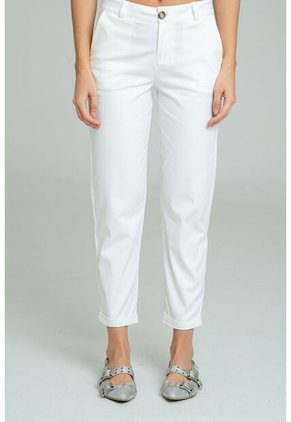 Pantalon Chino Blanco Ragged Pf11310893
