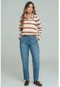 Camisa Polo Tejida Café Ragged Pf11113178 de Ragged