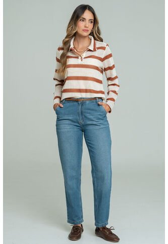 Camisa Polo Tejida Café Ragged Pf11113178 Ragged