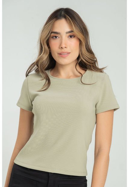 Top Malvinas Verde Ragged Pf11121160