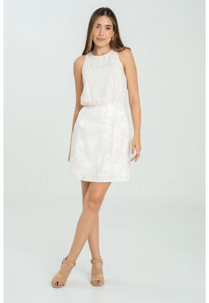 Vestido Polina Blanco Ragged Pf11511389