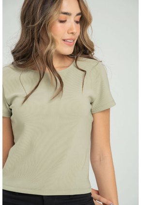 Top Malvinas Verde Ragged Pf11121160