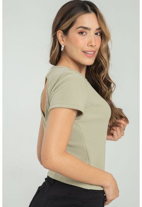 Top Malvinas Verde Ragged Pf11121160