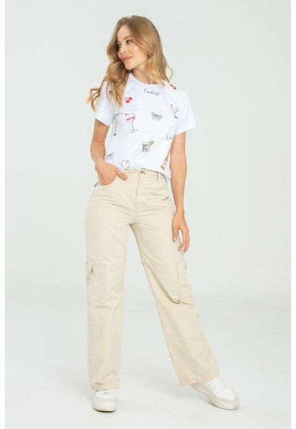 Pantalon Irina Beige Ragged Pf11310816