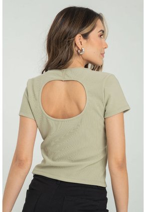 Top Malvinas Verde Ragged Pf11121160