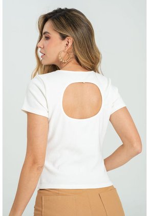 Top Malvinas Blanco Ragged Pf11121160