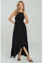 Vestido Wrenlye Negro Ragged Pf11511383 de Ragged