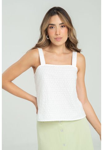 Blusa Mista Blanco Ragged Pf11112980 Ragged