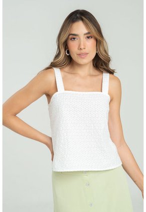 Blusa Mista Blanco Ragged Pf11112980