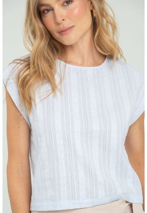 Blusa Terra Azul Ragged Pf11112986