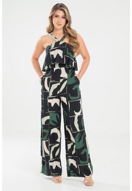 Enterizo Bruselas Verde Ragged Pf31530199