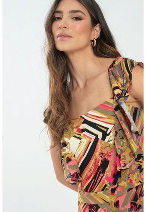 Enterizo Dreamara Verde Ragged Pf11530128