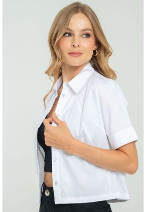 Camisa Vhawxe Blanco Ragged Pf11112951