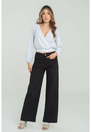 Blusa Vince Azul Ragged Pf11112993