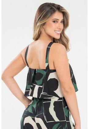 Enterizo Bruselas Verde Ragged Pf31530199