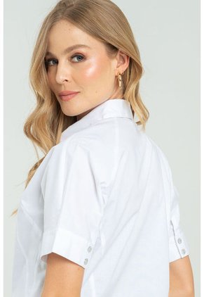 Camisa Vhawxe Blanco Ragged Pf11112951