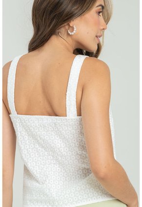 Blusa Mista Blanco Ragged Pf11112980