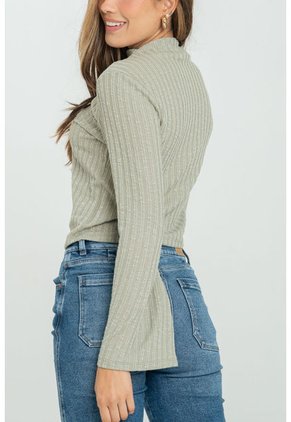 Blusa Clarissa Verde Ragged Pf11112984