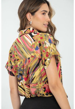Camisa Belthed Verde Ragged Pf11112972