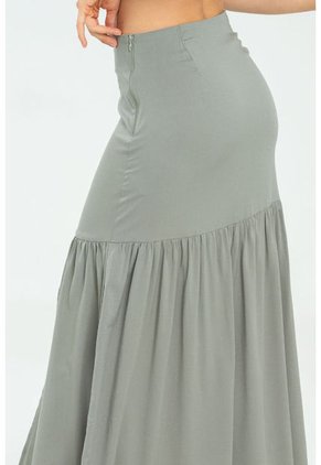 Falda Macarena Verde Ragged Pf11320502