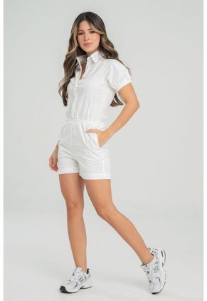 Enterizo Corto Marinhe Blanco Ragged Pf31530197