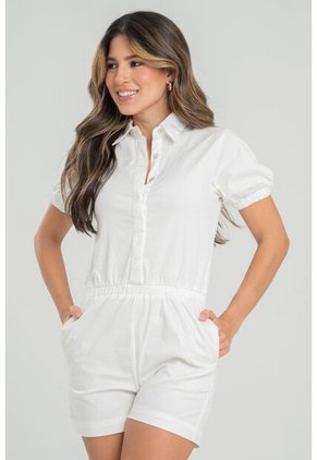 Enterizo Corto Marinhe Blanco Ragged Pf31530197