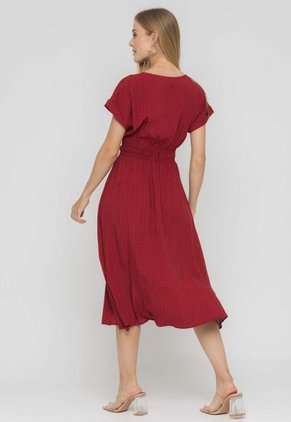 Vestido Mayorca Rojo Ragged Pf11511181