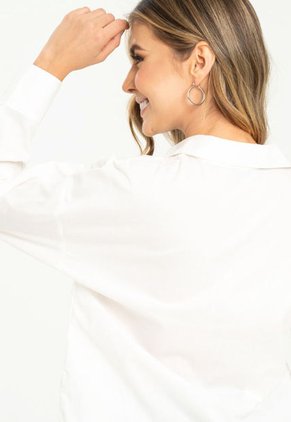 Camisa Manga Larga Yara Blanco Ragged Pf11112443